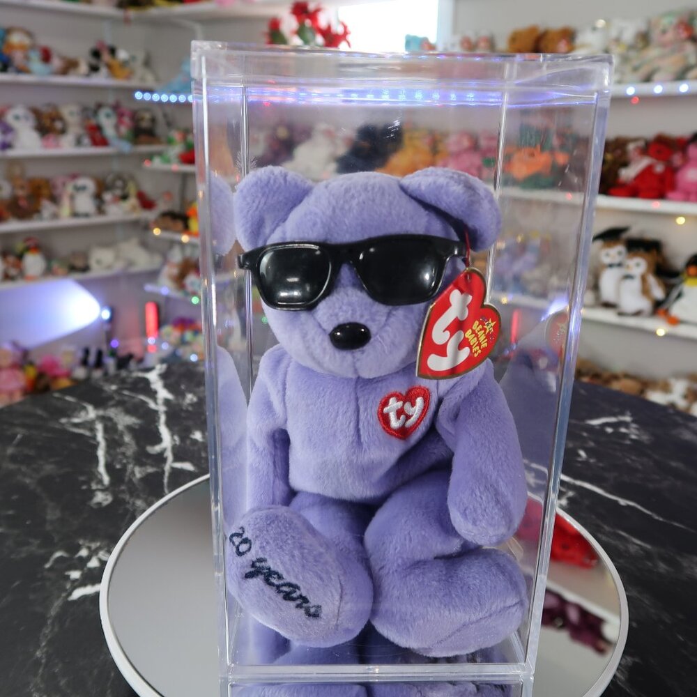 TY Beanie Baby - Summertime Fun (Toronto Show Exclusive Purple) | MWMT New Tags